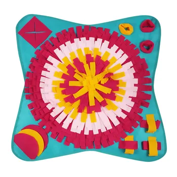

Cat Training Pad Treat Dispenser Durable Indoor Outdoor Dog Toys Foraging Interactive Game Blanket Slow Feeding Pet Snuffle Mat