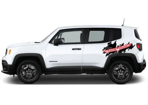 Для Trail Hawk TrailHawk Jeep ренегатский Чероки сбоку брызги логотип виниловая наклейка