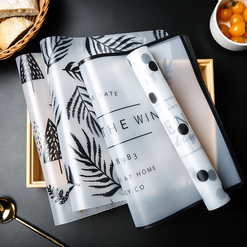 

1PC Western Food Mat Placemats for Kitchen Table Foldable Non-slip Table Mat Rectangular Insulation Pad Decoration Accessories