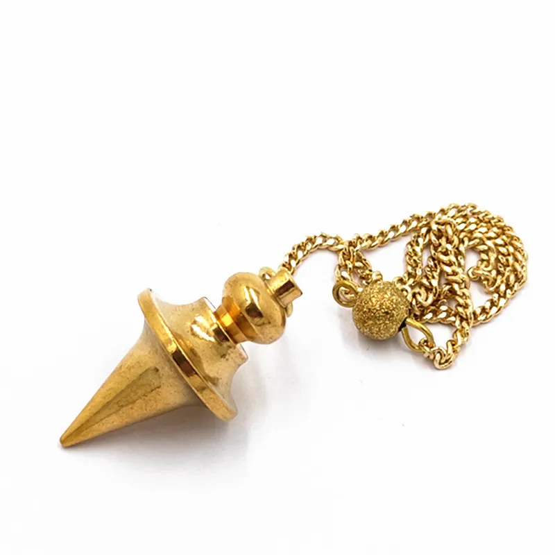 Металлическая подвеска маятник металлическая цепочка с шариком ювелирные