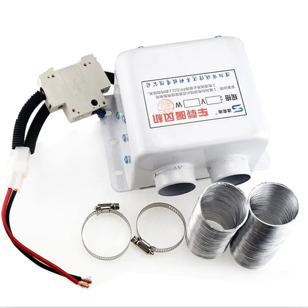 Comprar Alta Potencia 1000W ventiladores de calefacción camión y coche de invierno calentador de coche secador de calor vidrio Defroster calentador de ventana accesorios interiores