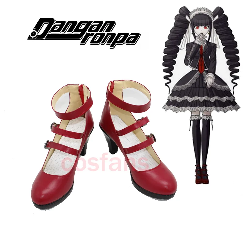 Dangan-Ronpa-Celestia-Ludenberg-Cosplay-chaussures-bottes-pour-adultes-femmes-Halloween-f-te-Cosplay-bottes-sur