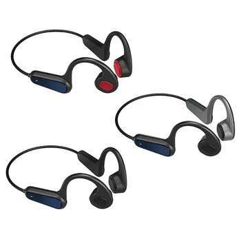 

Painless Headset Earbud Compact and Portable Carry Convenient A9 Wireless Bone Conduction Headphone Bluetooth Earphone