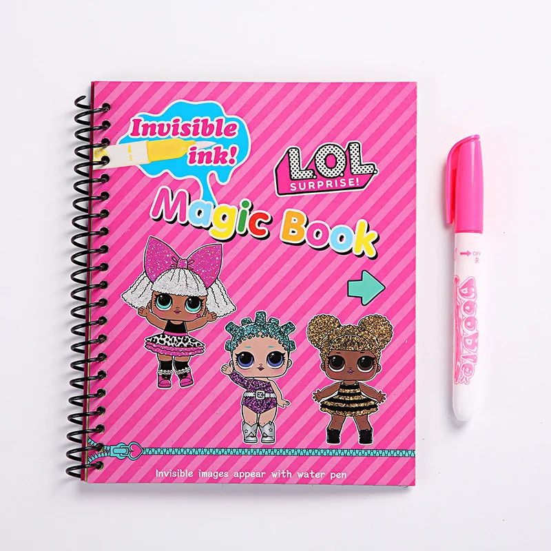 Оригинальные куклы-сюрпризы LOL водяная живопись рисунок игрушки граффити