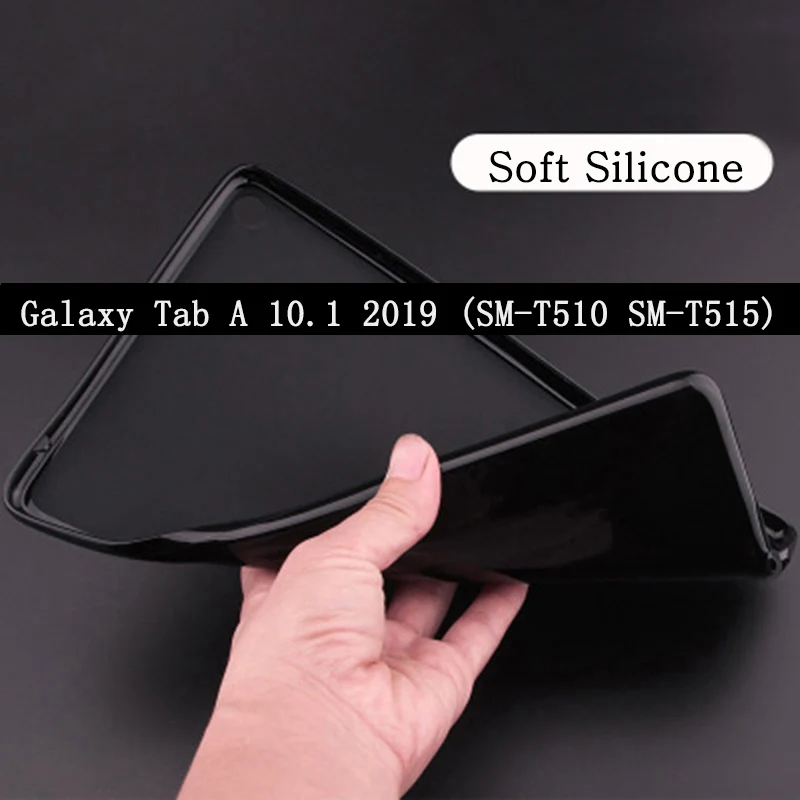 Флип-чехол для samsung Galaxy Tab A 10,1 SM-T510 SM-T515 wifi LTE 10,5 ''кожаный магнитный чехол с функцией автоматического пробуждения/сна Smart Cover - Цвет: SM-T510 SM-T515