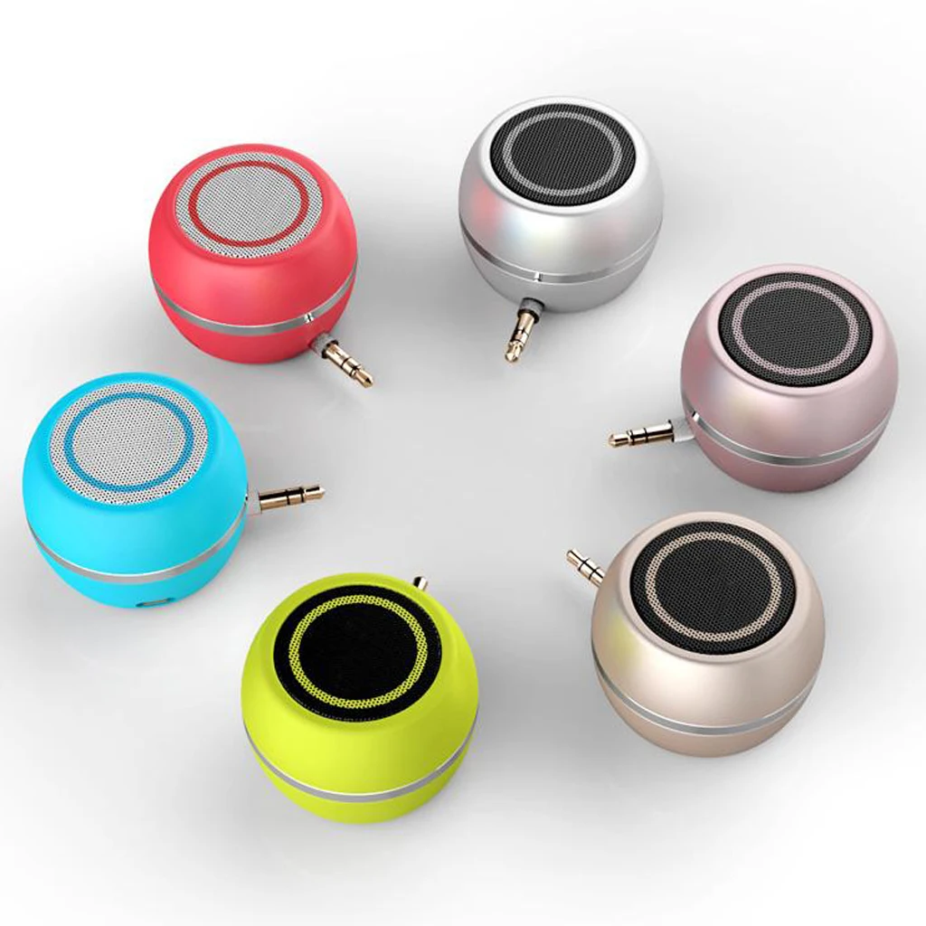 2020 Portable Mini Speaker 3W 3.5mm AUX Jack Music Audio Player for Phone Notebook Tablet Fashion ultra small fuselage - 6