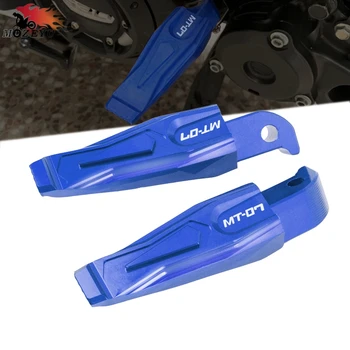 

For Yamaha MT07 MT-07 FZ07 FZ-07 2013-2019 2017 2014 Motorcycle Aluminum Passenger Foot Pegs Rear Footrest Pedals Rear Foot Pegs