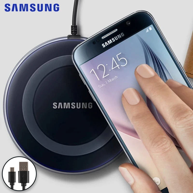 sufrir Comparación Resentimiento Cargador inalámbrico QI Original 2A para Samsung Galaxy S6 S7 S8 S9 Plus  Note 9 8 para iPhone X Xs MAX XR 8 plus, cargador de teléfono USB|Cargadores  de teléfono móvil| - AliExpress
