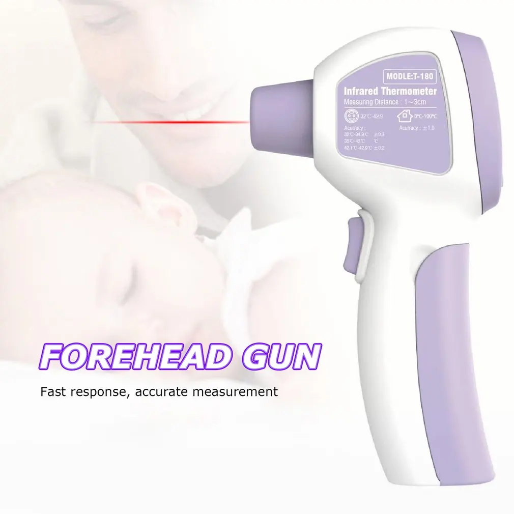 

Digital Temperature Infrared Thermometer Non-Contact Temperature Meter Pyrometer IR-50 ~ 600C Laser Point Tool