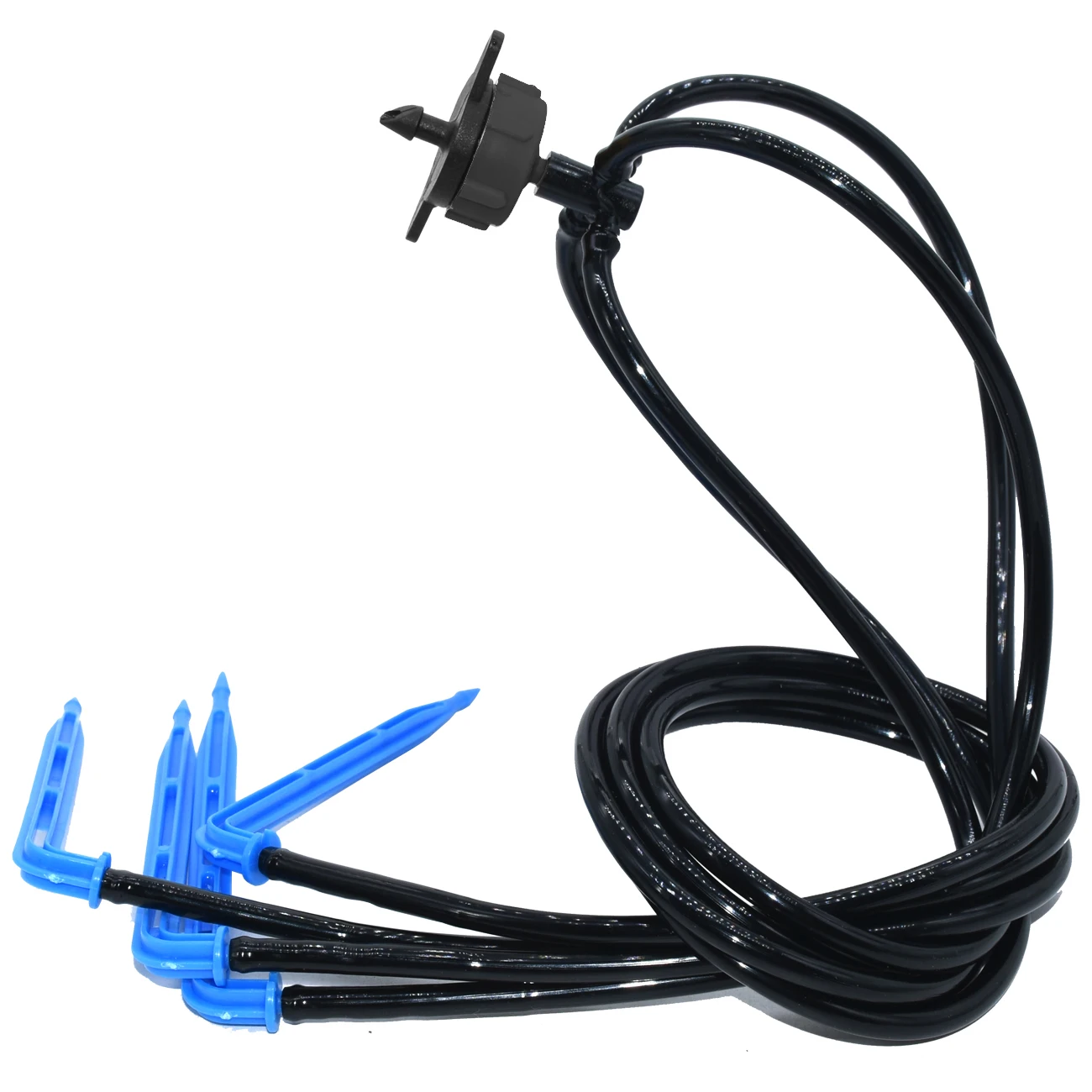 KESLA 5M-100M 4L 8L Pressure Compensation Emitter Watering Kit for Agriculture Greenhouse Drop Drip Irrigation System w Puncher