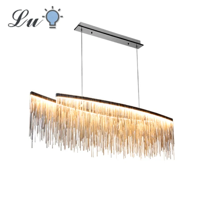 luxury LED Tassel Pendant Lights Indoor Lighting Living Room Bedroom Hanging Lamp Restaurant Bar decor Fixture Lamps | Освещение