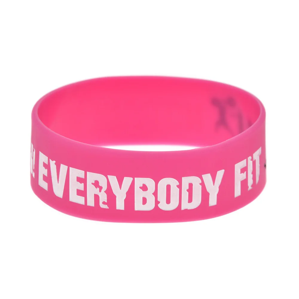 New Design Punk Everybody Fit NO PAIN NO GAIN Silicone Bracelet Men Fashion Outdoor Basketball Wristband Friendship Gift fashion bracelet fashion jewelry silicone bracelet