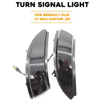 

For Renault Clio IV MK4 Captur J87 2x Dynamic LED Turn Signal Light Side Mirror Indicator Blinke 2012 - 2016