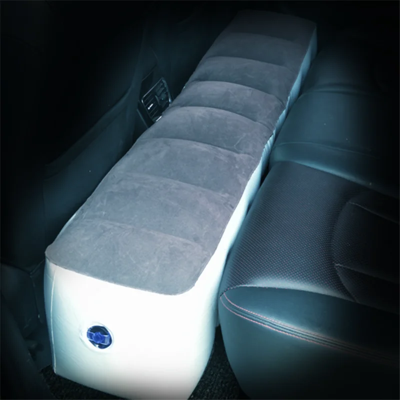 Inflatable Car Travel Bed Gap Pad Air Mattress Rear Seat PVC Cushion For Camping Outdoor Durable Auto Back Seat Accessories