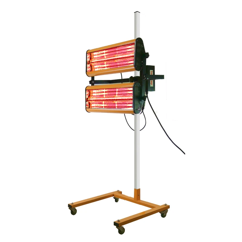 2100w Shortwave Infrared Paint Dryer With Temperature Control And Timer