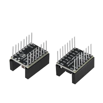 

1pc Silent Step Stick Protector Stepper Motor Drives Plug-type Silent Stepper For 3D Printer Parts Driver TMC2130 V1.1/TMC2208