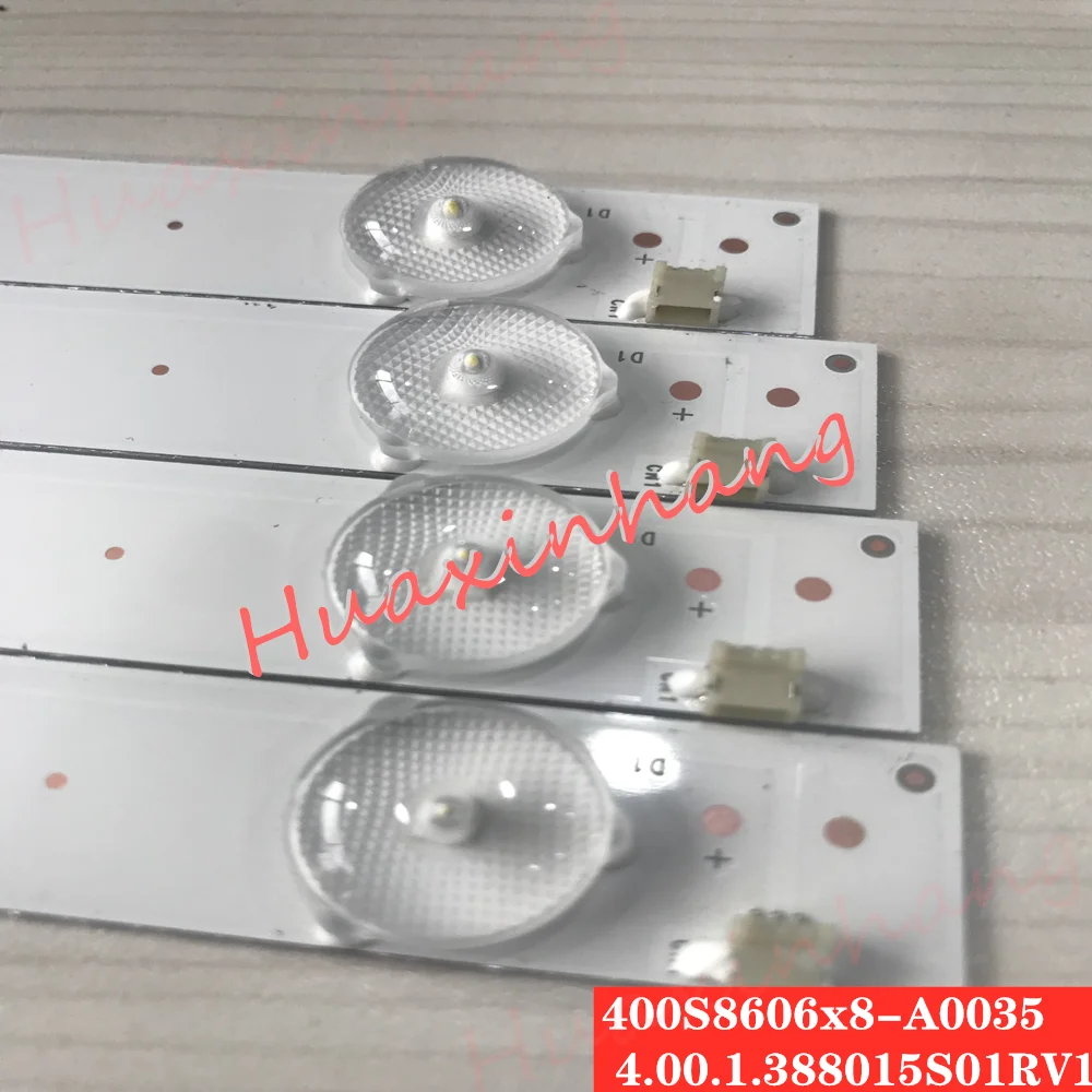 120PCS/lot 100%NEW good quality LCD TV backlight bar FOR 400S8606X8-A0035 E34036 40S-4-10 1.00.1.388015S01R V1 94V-O DY-01