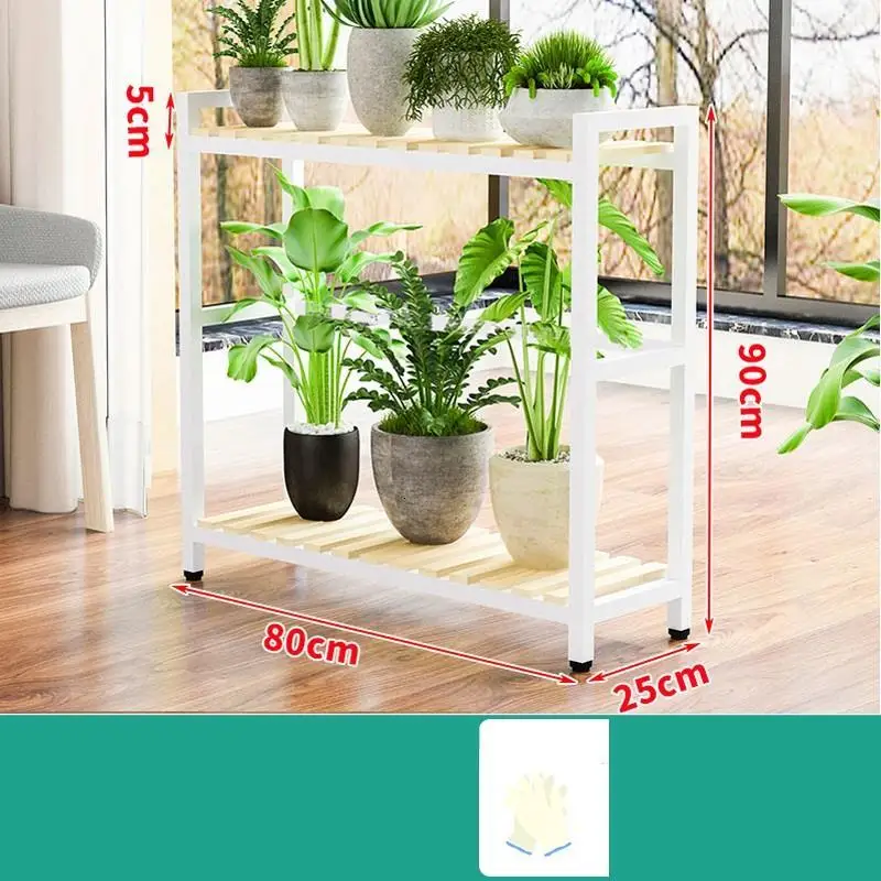 Полка для комнатных горшков плантенстандарт Estanteria Para Plantas, напольная стойка для цветов, подставка для растений - Цвет: MODEL G