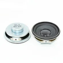 SOTAMIA 2 шт. 50 мм мини аудио портативный звуковой динамик s 4 Ом 3 Вт 16 Core PU сторона DIY музыка Bluetooth динамик для домашнего кинотеатра