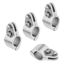 Набор из 4 22 мм Труба фиксатор зажимной трубы шланг фиксатор зажимной трубы для лодки капот БИМИНИ Верхнее Крепление