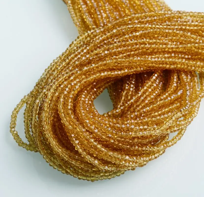 1mm/150-160pcs/strand 2mm/180-190pcs/strand Crystal Rondell Faceted Glass Beads Small Beads Sead Beads for Jewelry Making Diy 1mm/150-160pcs/strand 2mm/180-190pcs/strand Crystal Rondell Faceted Glass Beads Small Beads Sead Beads for Jewelry Making Diy