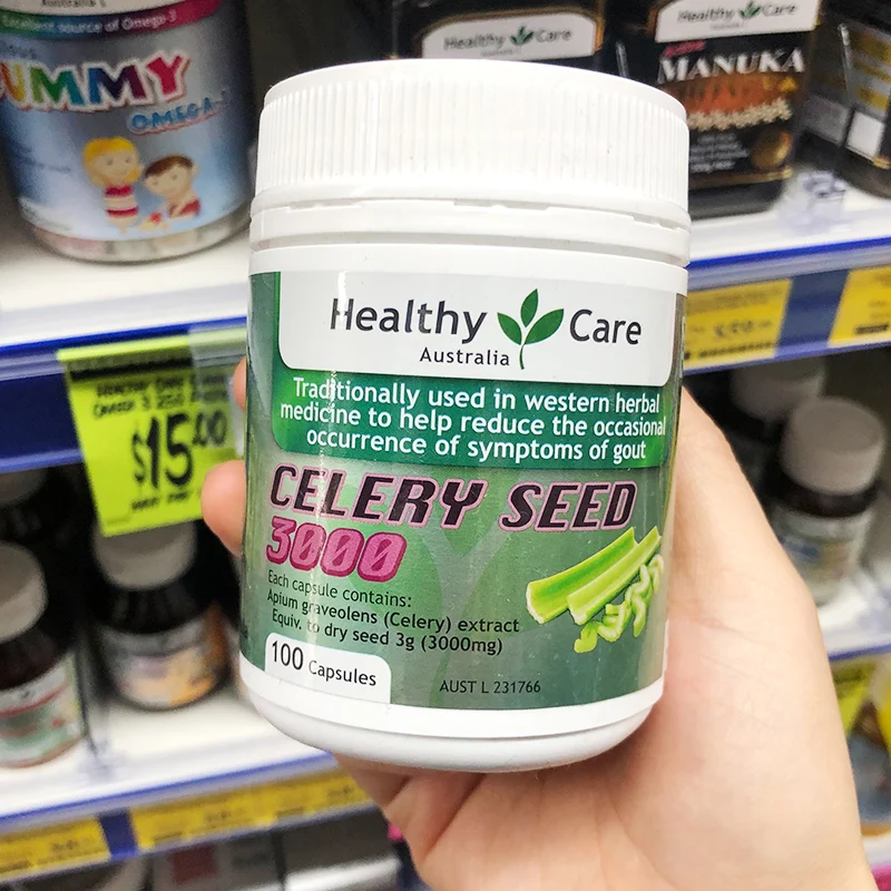 Healthy Care Celery Oil 3000mg 100 Caps (8)