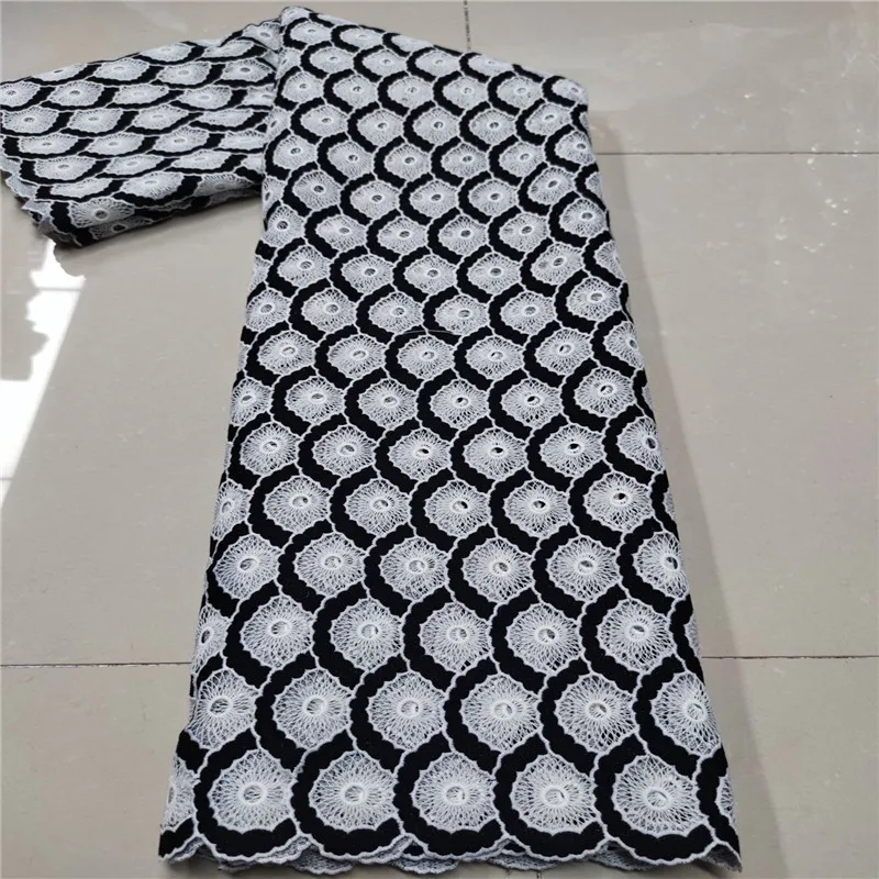 African Guipure Cord Lace Fabric Nigerian Water Soluble Lace for wedding party lace fabric chiffon lace fabric