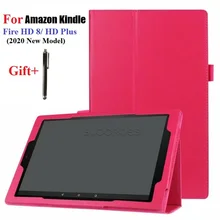 Coque de protection pour Kindle Fire HD 8 2020, pour enfants HD8 2018, tablette, E Book, avec stylet, 2017