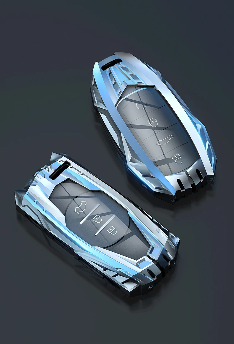 Copertura portachiavi per auto in lega di zinco per Chery Tiggo 8 3x 5x Gx EQ7 Arrizo Exeed 65R 32R Tiggo 7 Pro 5 2020 custodia per telecomando Shell - Hb1ba1ca9ad4c4f37963b0b3041c02baeQ