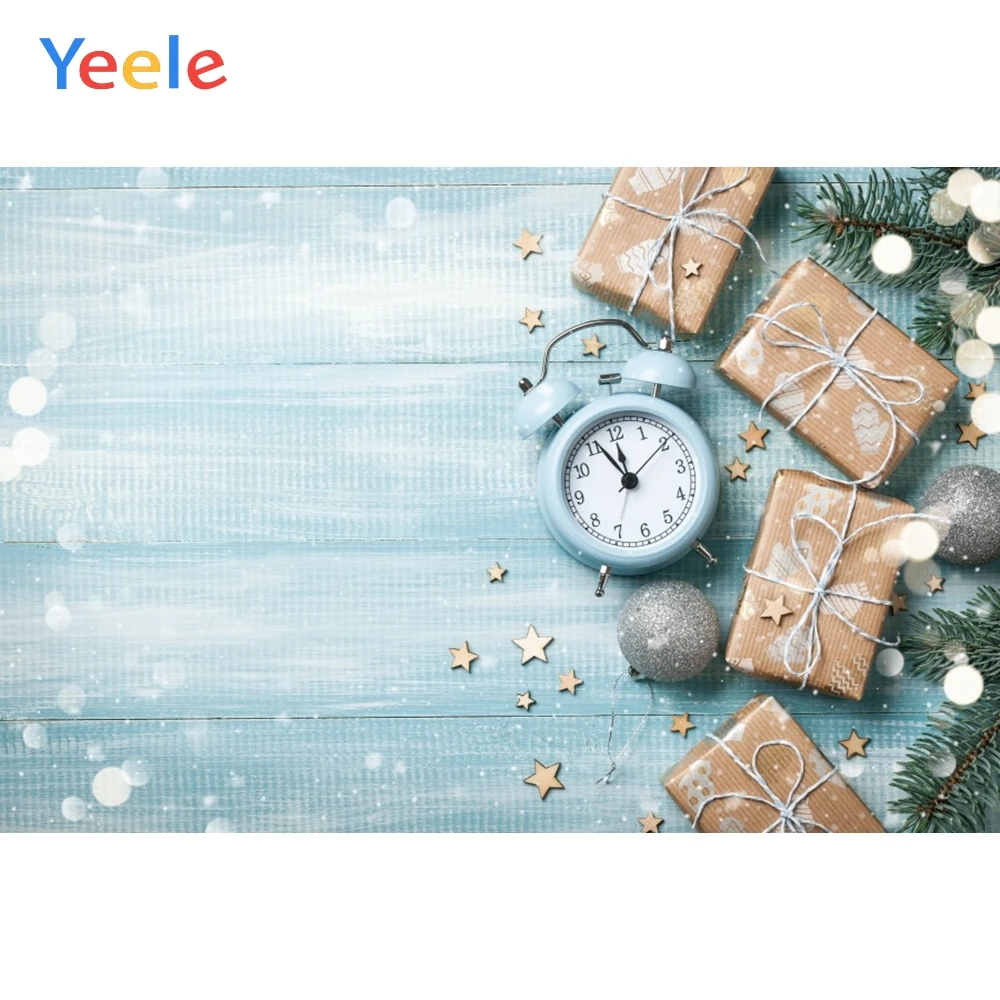 Фоны для фотосъемки Yeele с Новым годом обратный отсчет подарки фоны