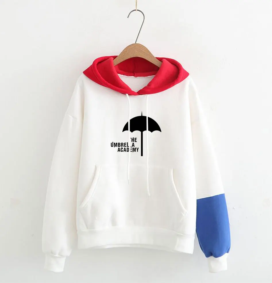 Осенняя толстовка с капюшоном и принтом Академия модель 2020 года корейский стиль