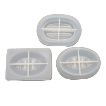 

Handmade Soap Box Silicone Mold Soap Dish Tray Resin Casting Mold Epoxy Resin Ring Dish Holders Resin Soap Tray Molds
