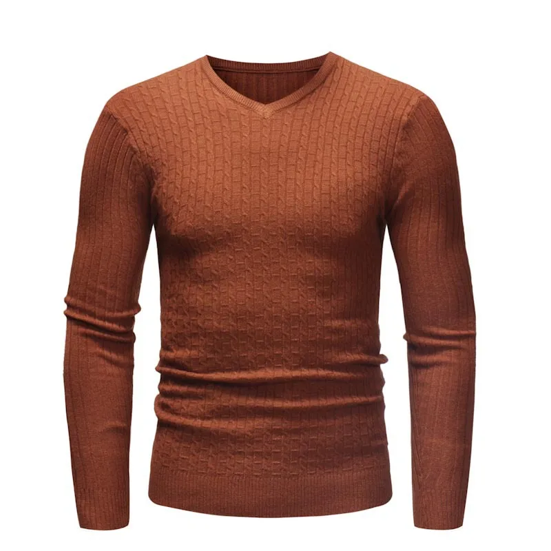 

MEN'S WEAR Spring And Autumn Classic Style Sweater Men's Thin MEN'S V-neck Sweater Men's Trend W387