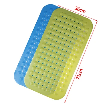 

New Hot Bathroom Mat Anti Slip Bath Shower Mat PVC Massage Particles Foot Pad Bath Mat Wholesale