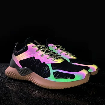 

New Luxury Men Shoes Sneakers Luminous Running Shoes For Mens Designer Athletic Sneakers Men Breathable Mens Shoe Style