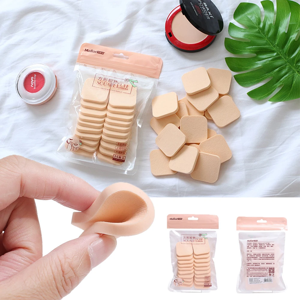 

1/20pcs Smooth Soft Powder Puff Make Up Sponge Concealer Blush Foundation Make Up Sponge Puff Cosmetic Beauty Tool Dropshipping