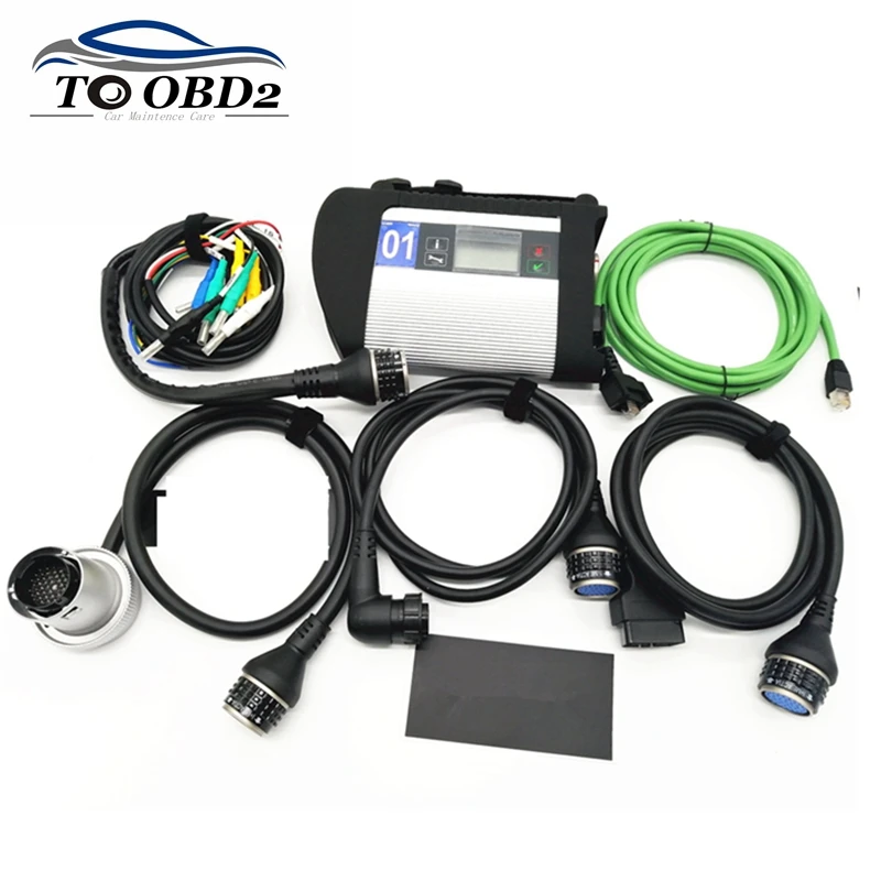 

High quality For MB Star SD C4 Full Chip with Newest software For Car&Truck for MB SD with WIFI Diagnostic Tool SD C4 DOIP PLUS