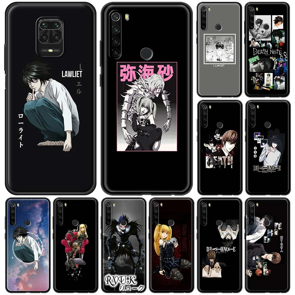 Anime Death Note Ryuk Silicone Phone Case For Xiaomi Redmi Note 9t 9s 9 8t 8 Pro K40 8a 7 7a 9a 9c 6 6a Soft Cover Coque Funda Phone Case Covers Aliexpress