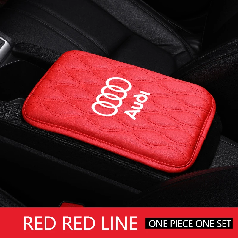 1 шт для Audi b5 b6 b7 b8 A3 A4 A4L A5 A6L C5 C6 RS4 RS5 Q3 Q5 Q7 TT автомобильный подлокотник для автомобиля центральной консоли подлокотник сиденья коробка Pad
