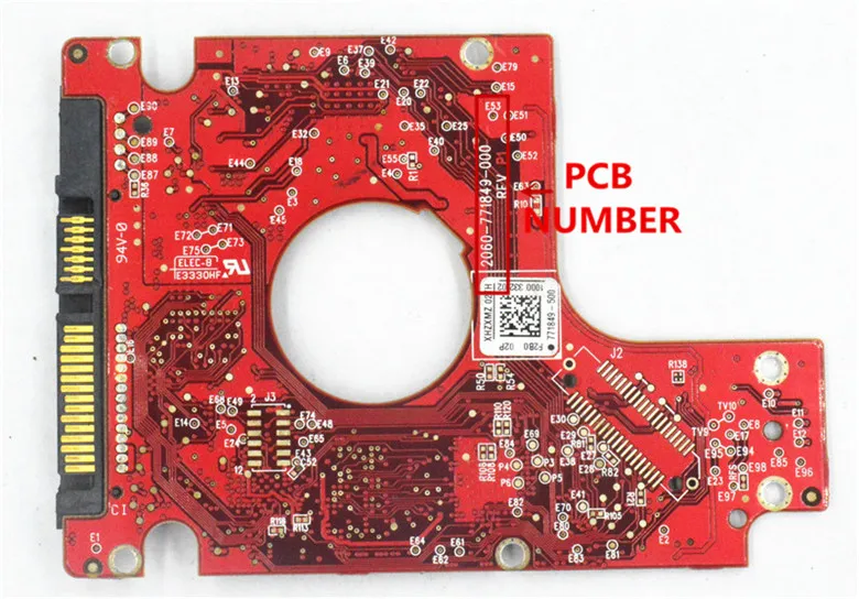   HDD PCB  , 2060-771849-000 REV P3 , 2060 771672 004 / 2061-771672-E04 , -F04