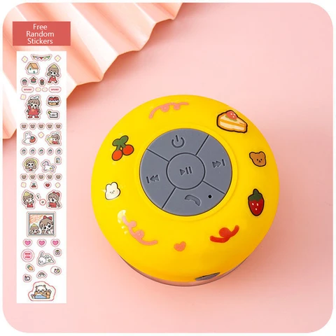 Bluetooth Speaker Portable Universal Waterproof Wireless Hands-Free Speaker Shower Bathroom Swimming Pool Car Beach Outdoor