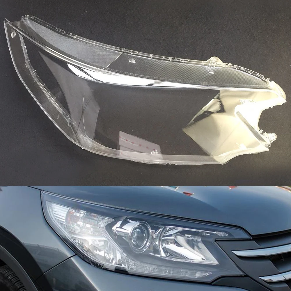 Для Honda CRV 2012 2013 фары объектив фары автомобиля крышка Замена прозрачные линзы Авто оболочка Крышка - Цвет: Passenger Sider