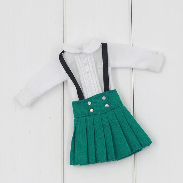 Middie Blythe Doll Sleeve Shirt & Suspender Skirt with belt 1