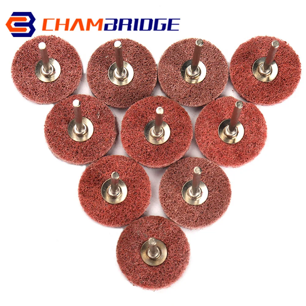 180-1500 Kornfaser-Schleifkopf Nylon-Schleifpad mit 3mm Schaft Mini-Bürste Schleif- und Polierwerkzeuge – Detail 10