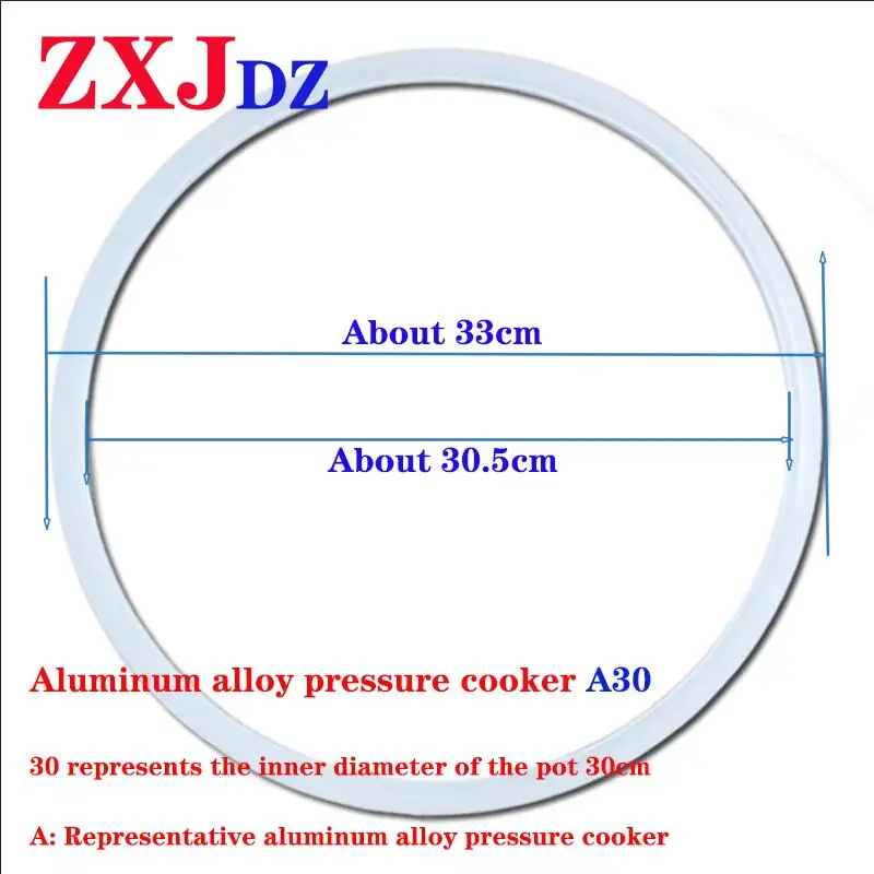 NEU Durable Pressure Cooker Silikondichtring   Rot Blau