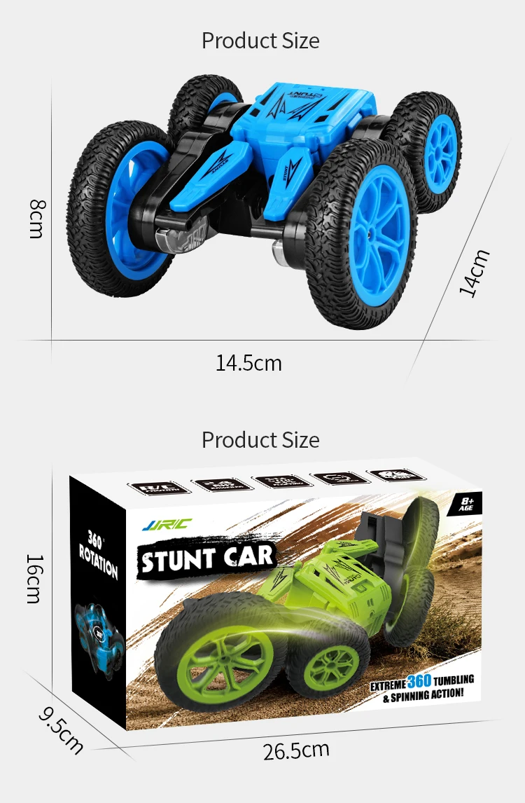 2020 JJRC Q71 Double Sided Drive 360 Degree Flips RC Cars 2.4G RC Race Car Rolling Rotating 4WD RC Stunt Car with Cool Lights