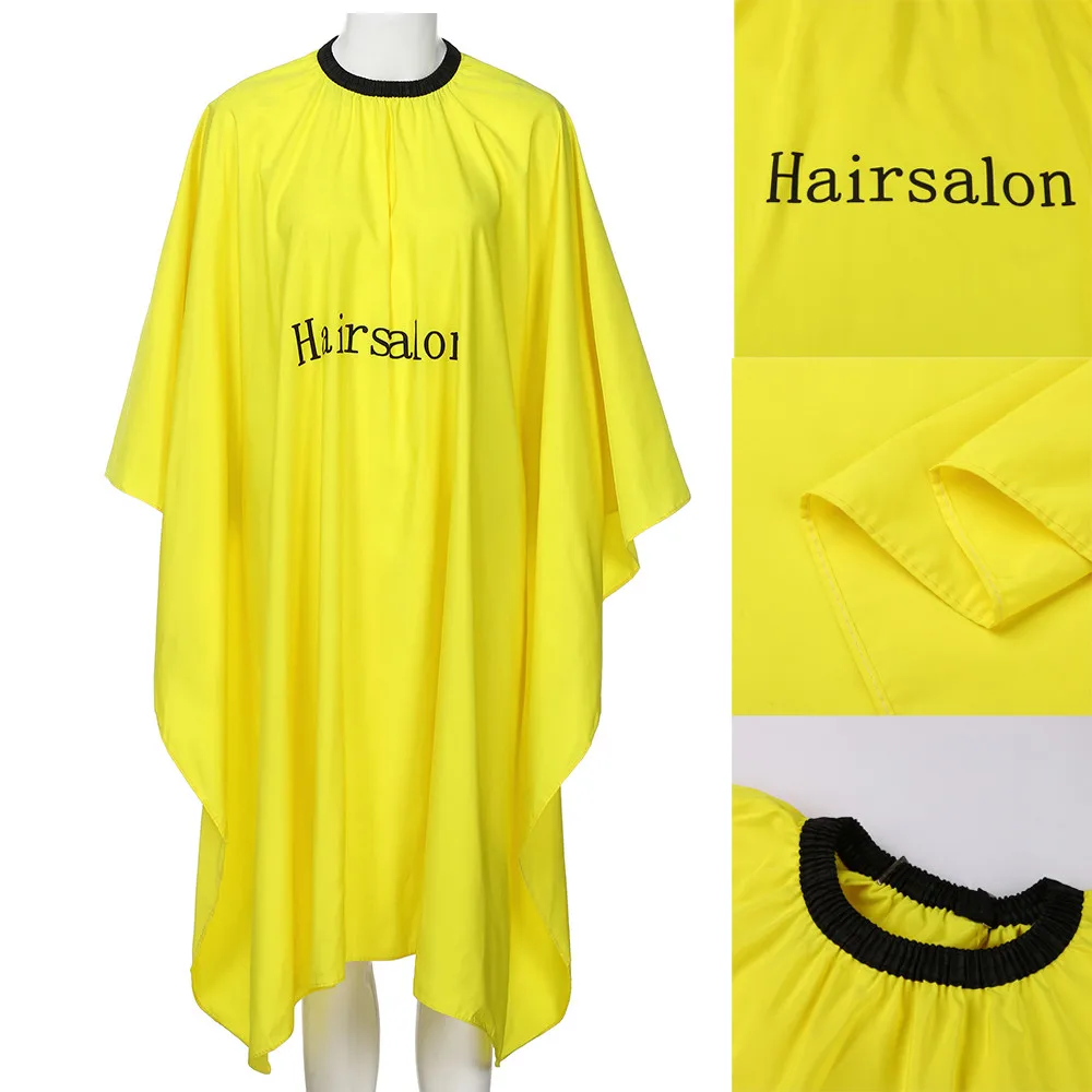 Cutting Hair Waterproof Cloth Cutting Hair Waterproof Cloth Salon Barber Gown Cape Hairdressing Haircut Apron Cloth For Unisex