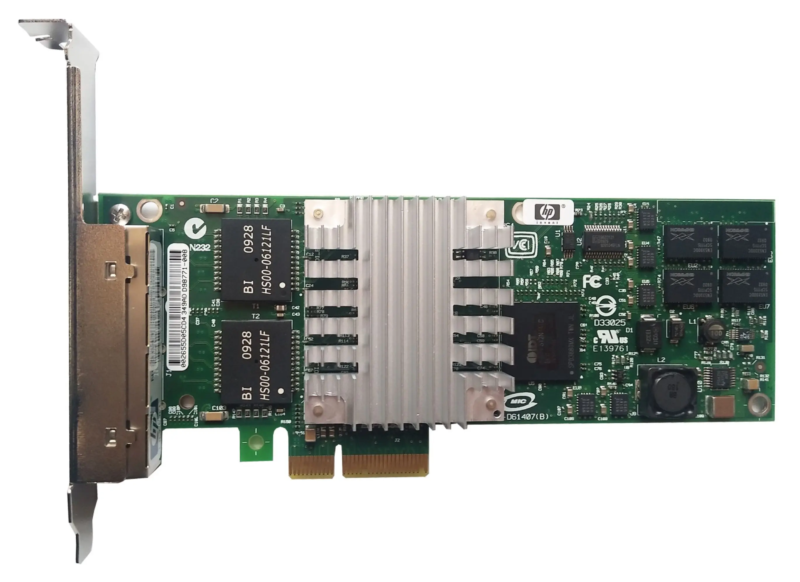 4 портовая Ethernet карта 436431 M NC364T 435508 B21 1000 001 1 Гб|Компьютерные кабели и разъемы| |