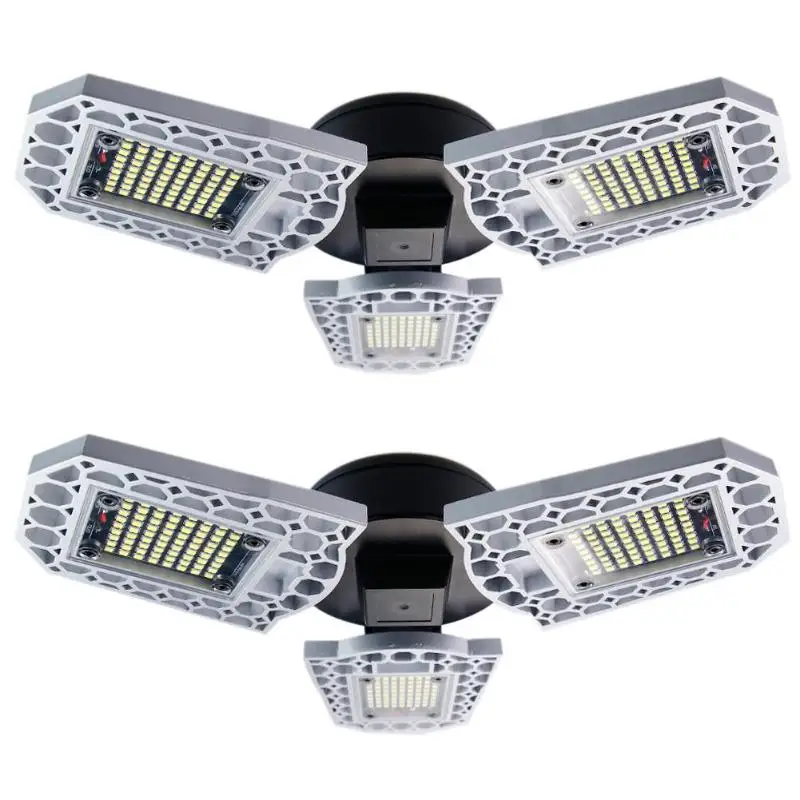 

High Intensity E27 60W 6000LM Led Deformable Lamp Garage light AC170-265V LED Mining Lamps for Garage/ Attic/Basement/Home