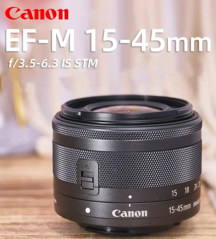 Canon 15-45mm Lens Canon Ef-m 15-45mm F/3.5-6.3 Is Stm Lens